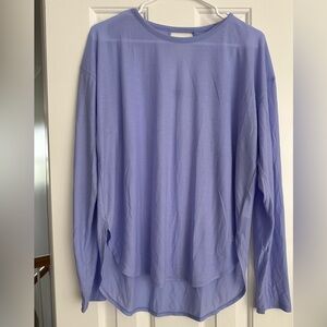 Purple, long sleeve shirt by Under Armor